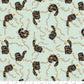 Jingle Paws – Cat & Dog Christmas in Gold Metallic Bundle – 6pc Cotton And Steel Holiday Fabrics | Fat Quarter, Quarter Yard, Half Yard Cuts