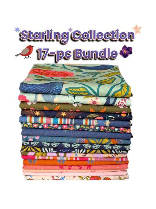 Starling Fabric Bundle – 17 Pc