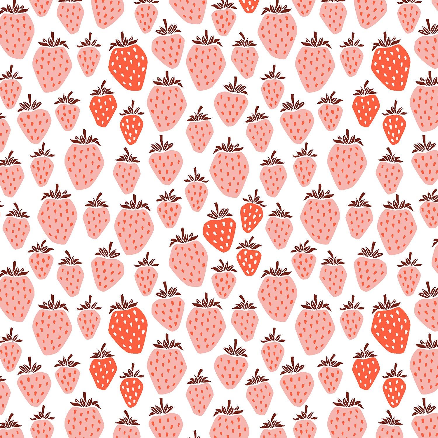 Queen Of Berries - Taste Of Summer Fabric
