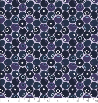 Blueberry - Blue Fabric