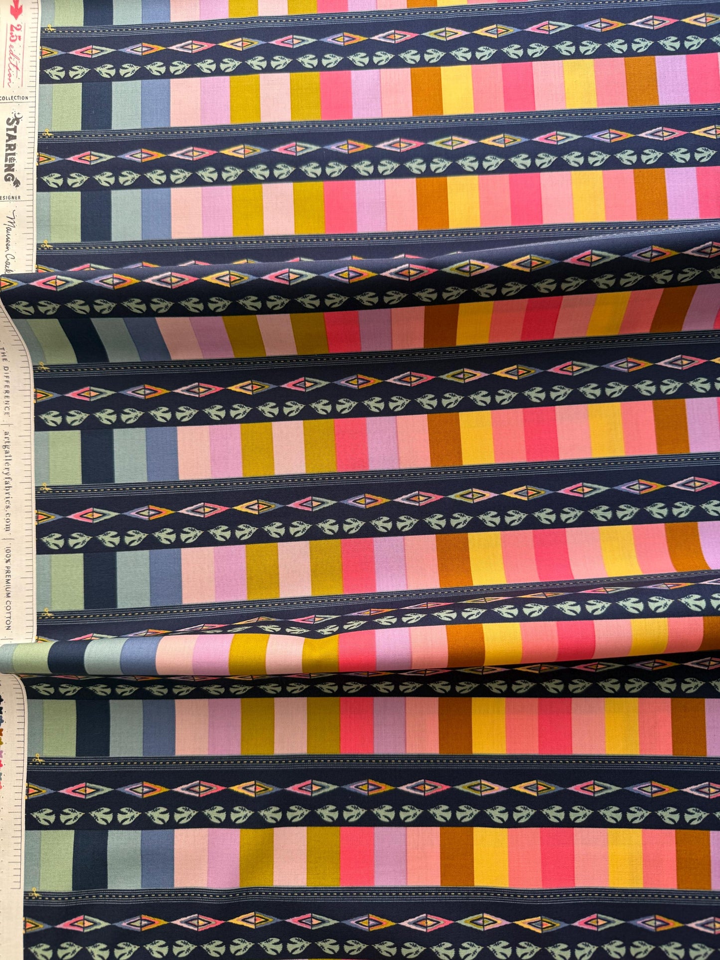 Starlit Bound – Premium Quilting Cotton by the Yard | Starling Collection by Maureen Cracknell – Art Gallery Fabrics, 2.5 Edition / Binding