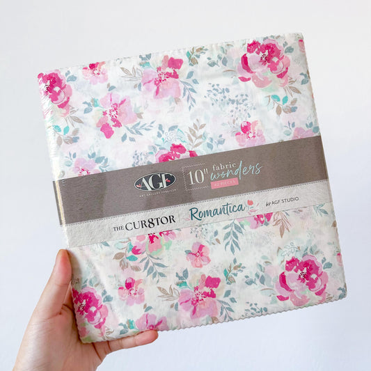 Romantica Layer Cake – The Cur8tor 10" Square Pack (42 Pieces) by AGF Studio for Art Gallery Fabrics