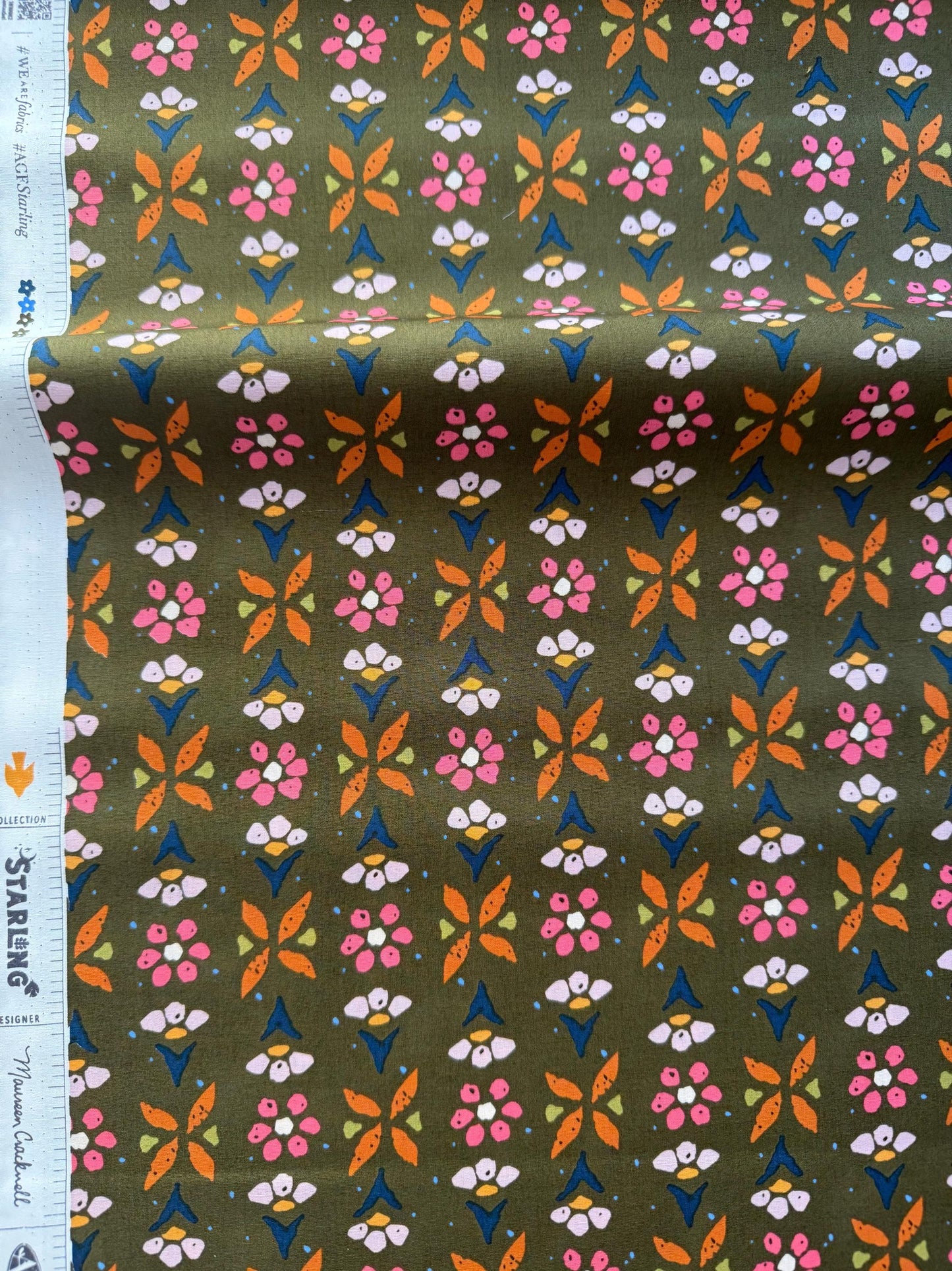 Etchmark Meadow – Premium Quilting Cotton by the Yard | Starling Collection by Maureen Cracknell – Art Gallery Fabrics