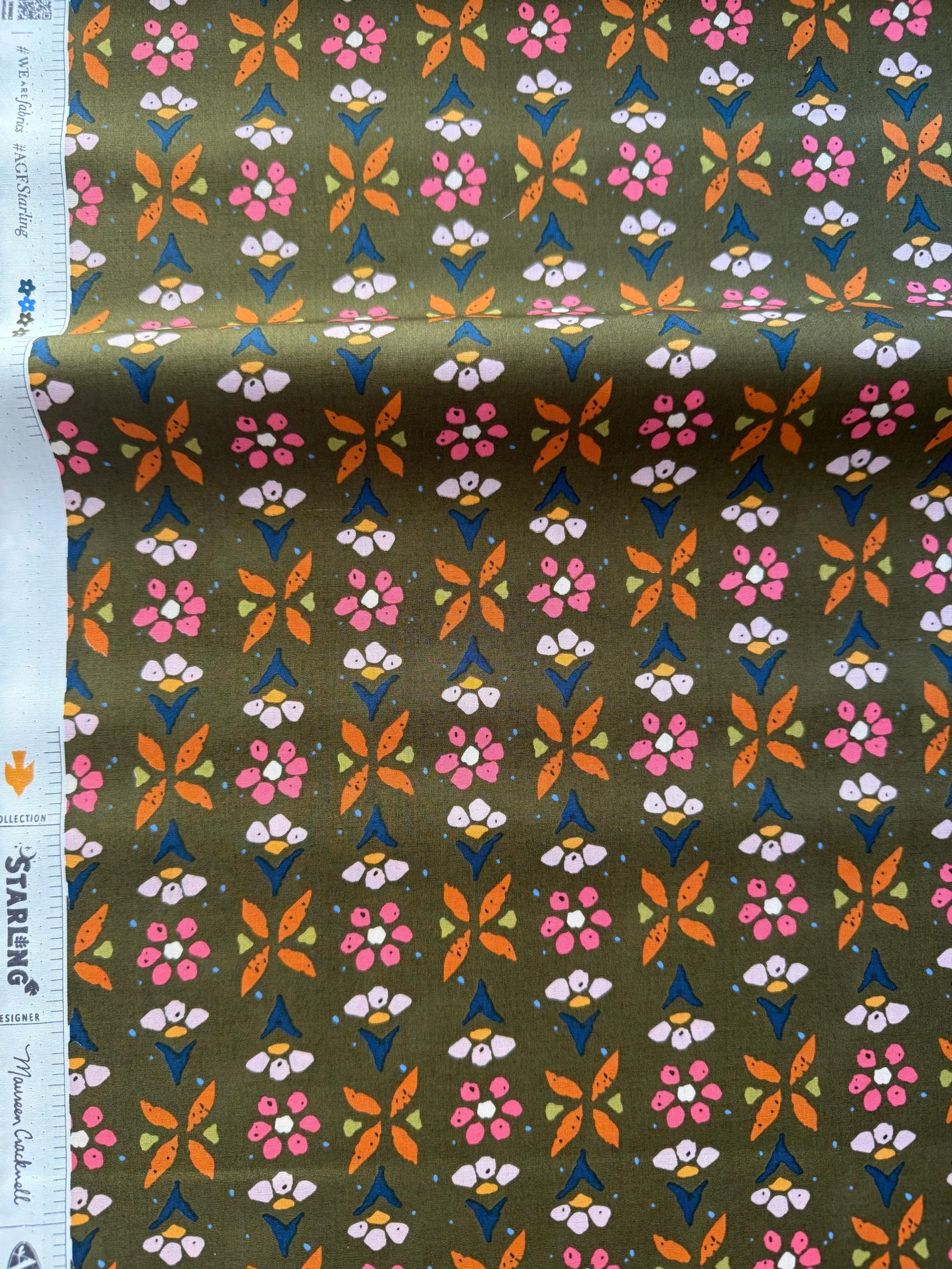 Etchmark Meadow – Premium Quilting Cotton by the Yard | Starling Collection by Maureen Cracknell – Art Gallery Fabrics