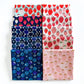 Under the Apple Tree, 10 Pc Curated Fabric Bundle by Cotton+Steel, Strawberry Blueberry Prints, Half Yard, Fat Quarter, or Quarter Yard Cuts