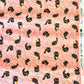 Catmas Tangle - Cat's Meow Metallic Fabric by Callie And Co – 'Twas The Night Before Catmas Collection – Christmas Cotton Fabric by the Yard