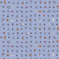 Free Bird | Blue, Fabric by the Yard, 100% Organic Cotton, By Leah Duncan for Cloud9 Fabrics, Fern Grove Collection