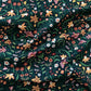 Moon Grove, Fabric by the Yard, 100% Organic Cotton, By Leah Duncan for Cloud9 Fabrics, Fern Grove Collection, Floral Print
