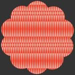 Carnival Stripe Flame – Premium Quilting Cotton by the Yard | Purr Parade Collection by AGF Studio | Art Gallery Fabrics