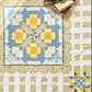 Garden Gate Quilt Kit – Throw Quilt with Potted Flowers, Picket Fence & Sunflowers | Designed by Sharon Holland | Exclusively from AGF