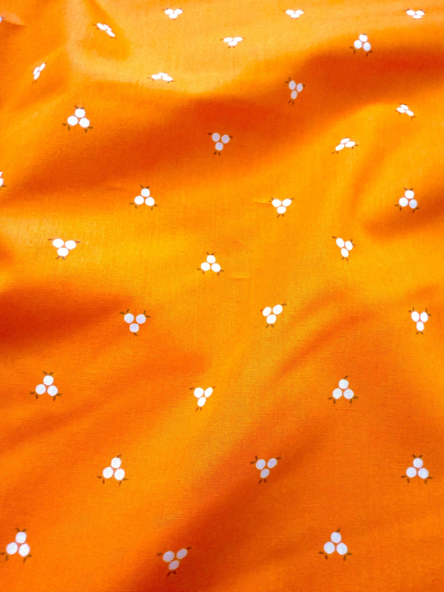 Premium Cotton Fabric by the Yard – Tangerine Collection Sweet Tangerines Quilting & Craft Material for Sewing Projects