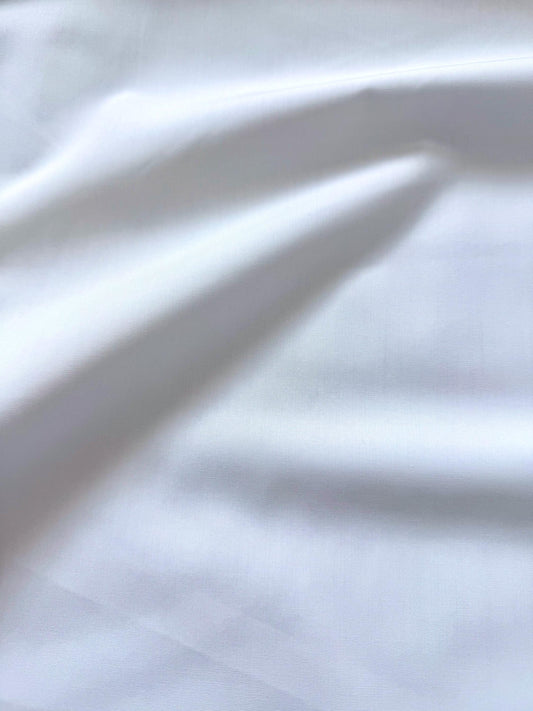 Snow – Pure Solids Cotton Fabric by Art Gallery Fabrics – Quilting & Sewing Fabric by the Yard