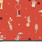 Purrfect Performers Warm – Premium Quilting Cotton by the Yard | Purr Parade Collection by AGF Studio | Art Gallery Fabrics
