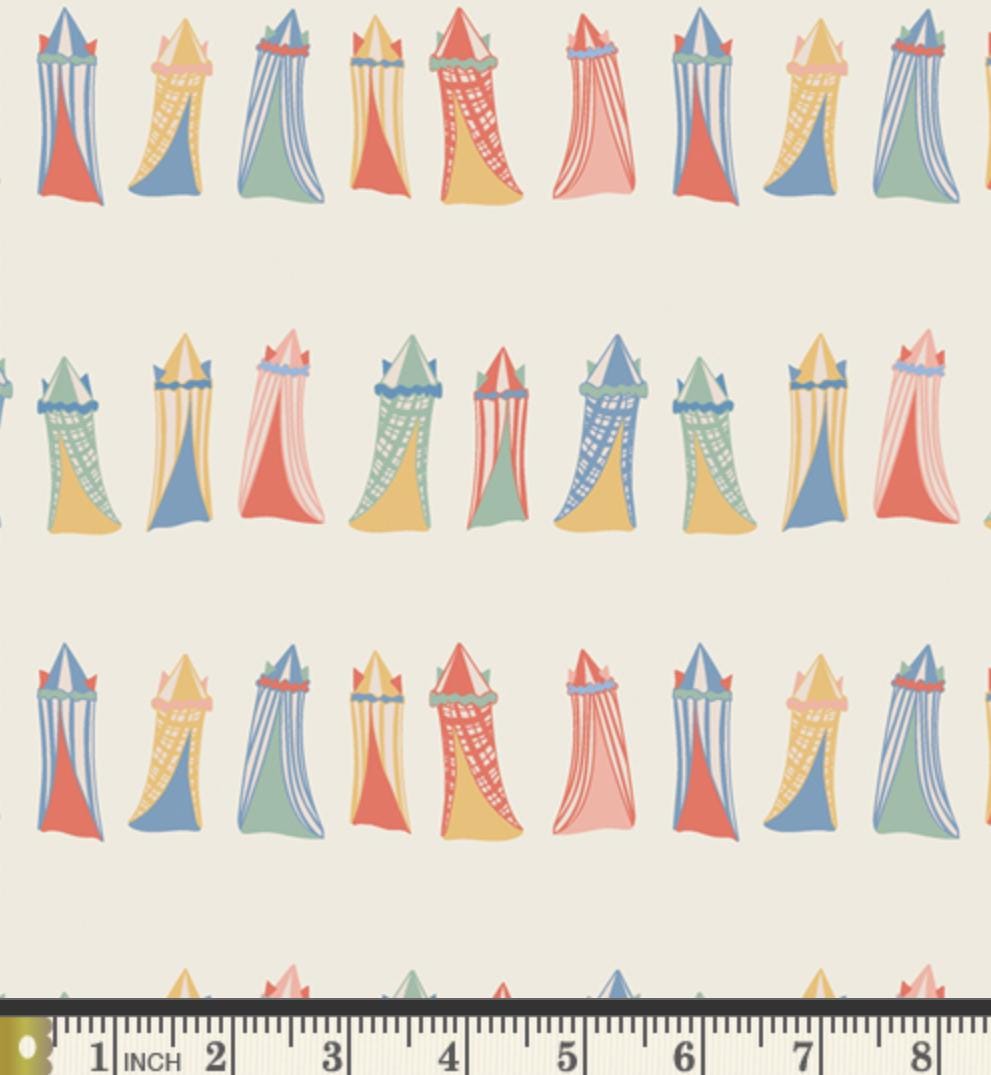 Circus Town – Premium Quilting Cotton by the Yard | Purr Parade Collection by AGF Studio | Art Gallery Fabrics