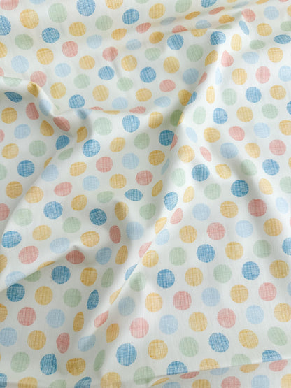 Festival Dots – Premium Quilting Cotton by the Yard | Purr Parade Collection by AGF Studio | Art Gallery Fabrics