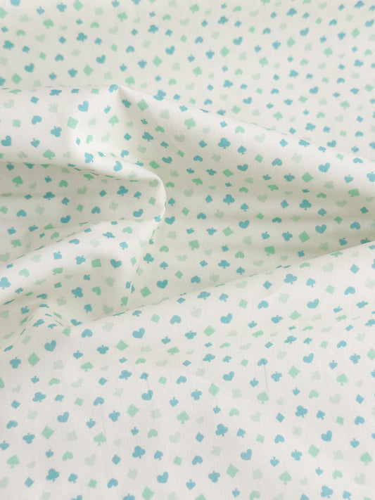 Aces of Suits – Premium Quilting Cotton by the Yard | Purr Parade Collection by AGF Studio | Art Gallery Fabrics
