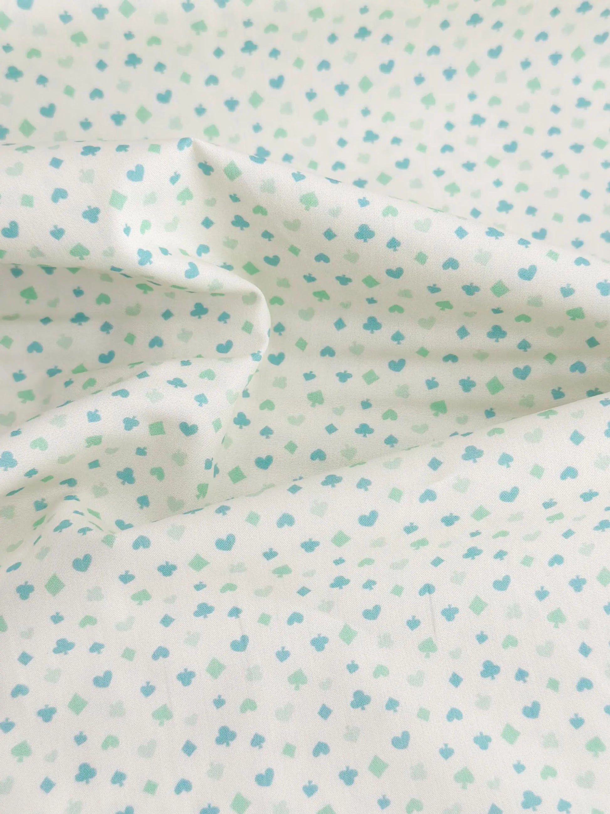 Aces of Suits – Premium Quilting Cotton by the Yard | Purr Parade Collection by AGF Studio | Art Gallery Fabrics