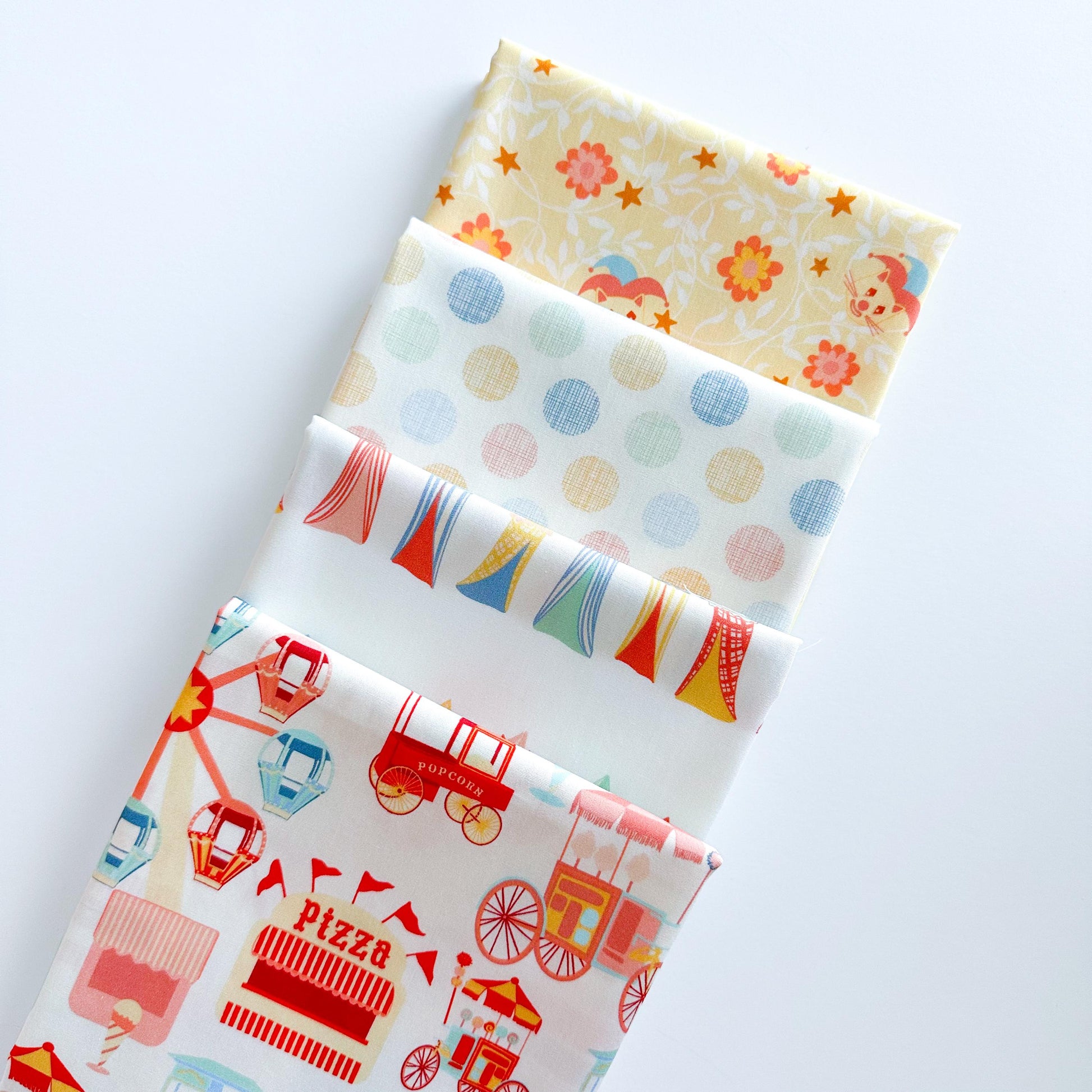 Purr Parade Fabric Bundle – 17 Pc Quilting Cotton Collection by AGF Studio | Half Yard, Fat Quarter, or Quarter Yard Cuts