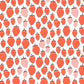 Queen Of Berries - Blushing Red Fabric