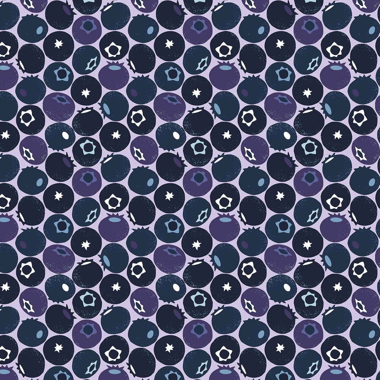 Blueberry - Blue Fabric