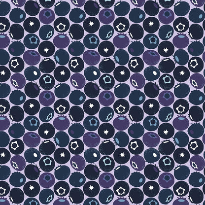 Blueberry - Blue Fabric