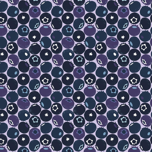Blueberry - Blue Fabric