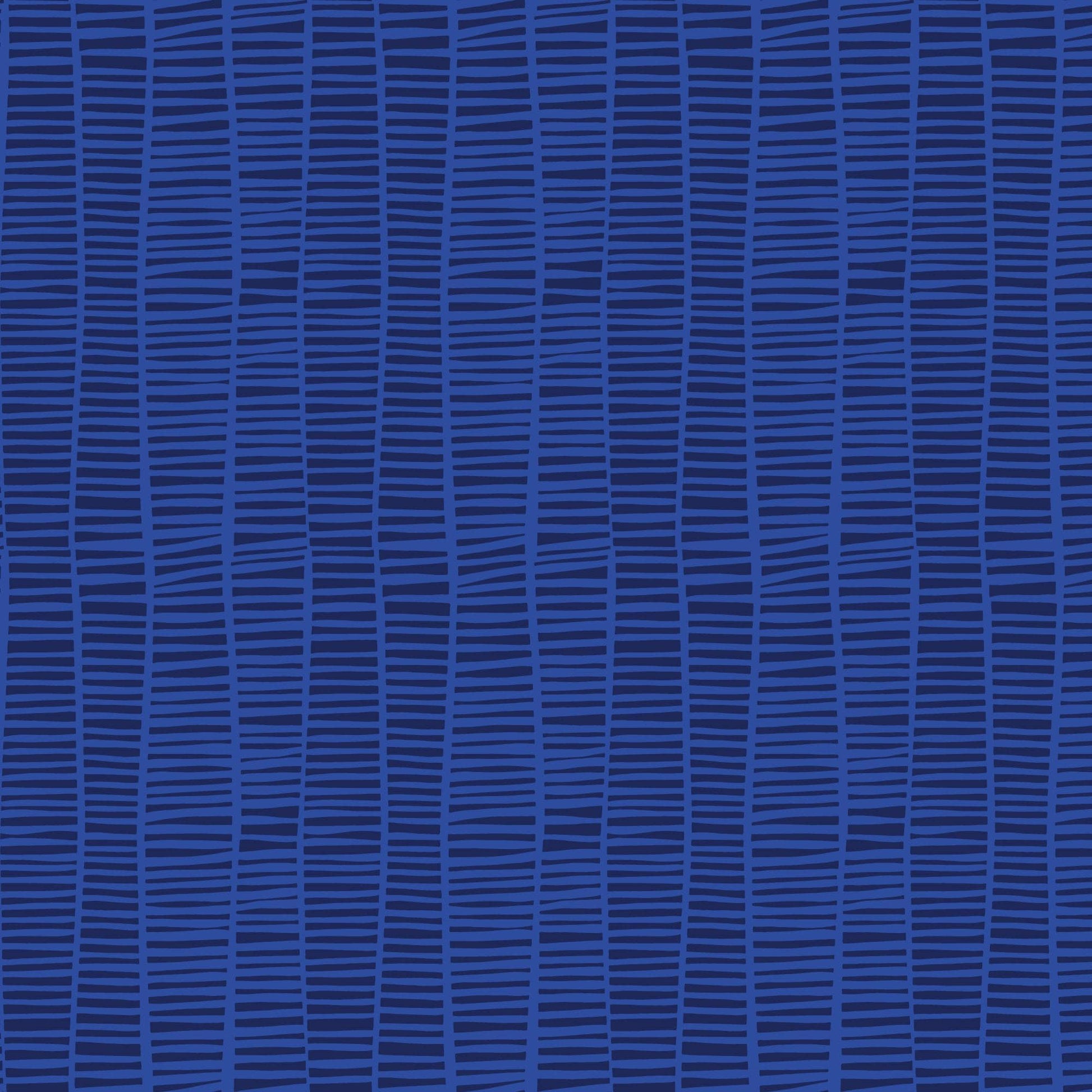 Striped Roots | Blue, Fabric by the Yard, 100% Organic Cotton, By Claire Iglesias for Cloud9 Fabrics, Wild Garden Collection