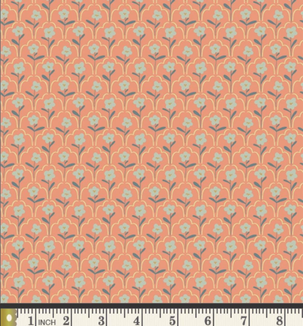 Garden Archways - Premium Quilting Cotton by Sewcial Bee Collective | GeoBloom Collection Fabric Yards