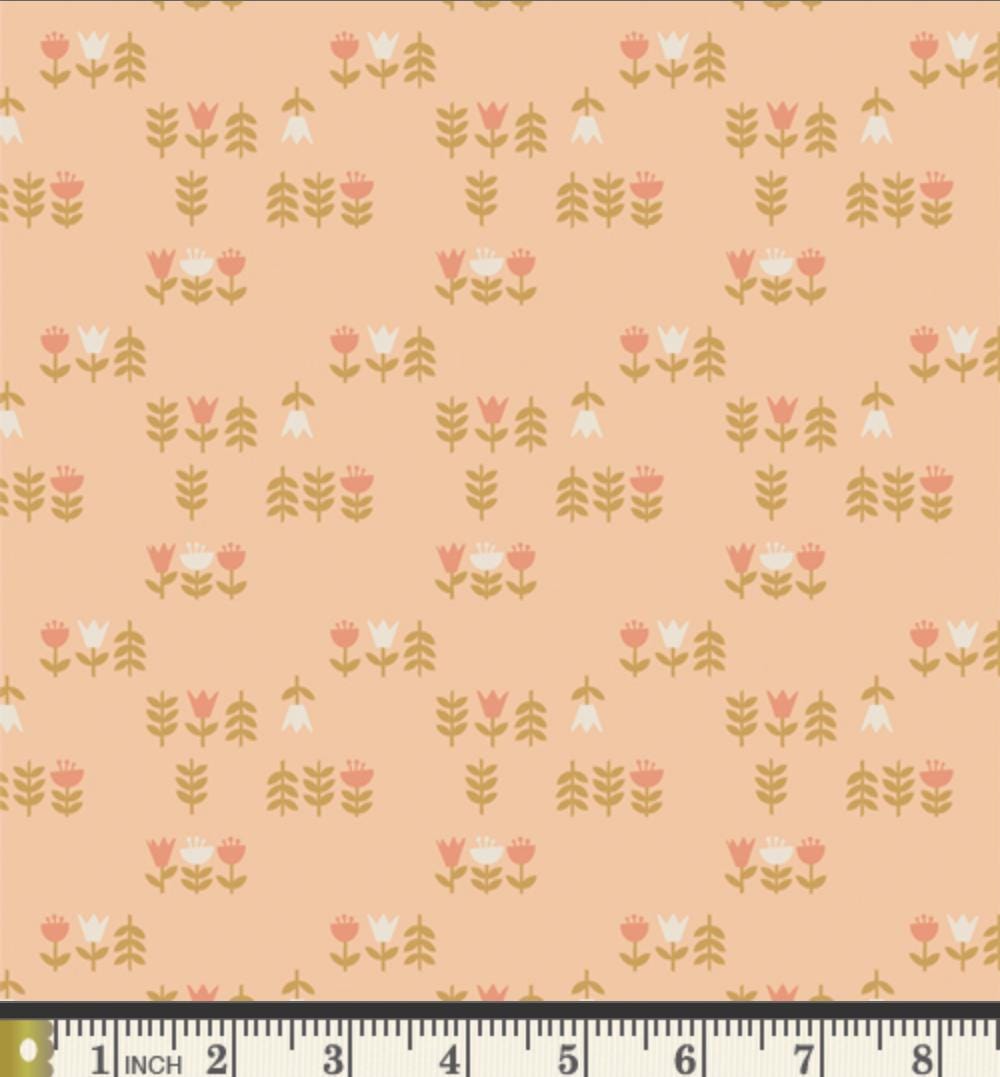 Petal Drift - Premium Quilting Cotton by Sewcial Bee Collective | GeoBloom Collection Fabric Yards