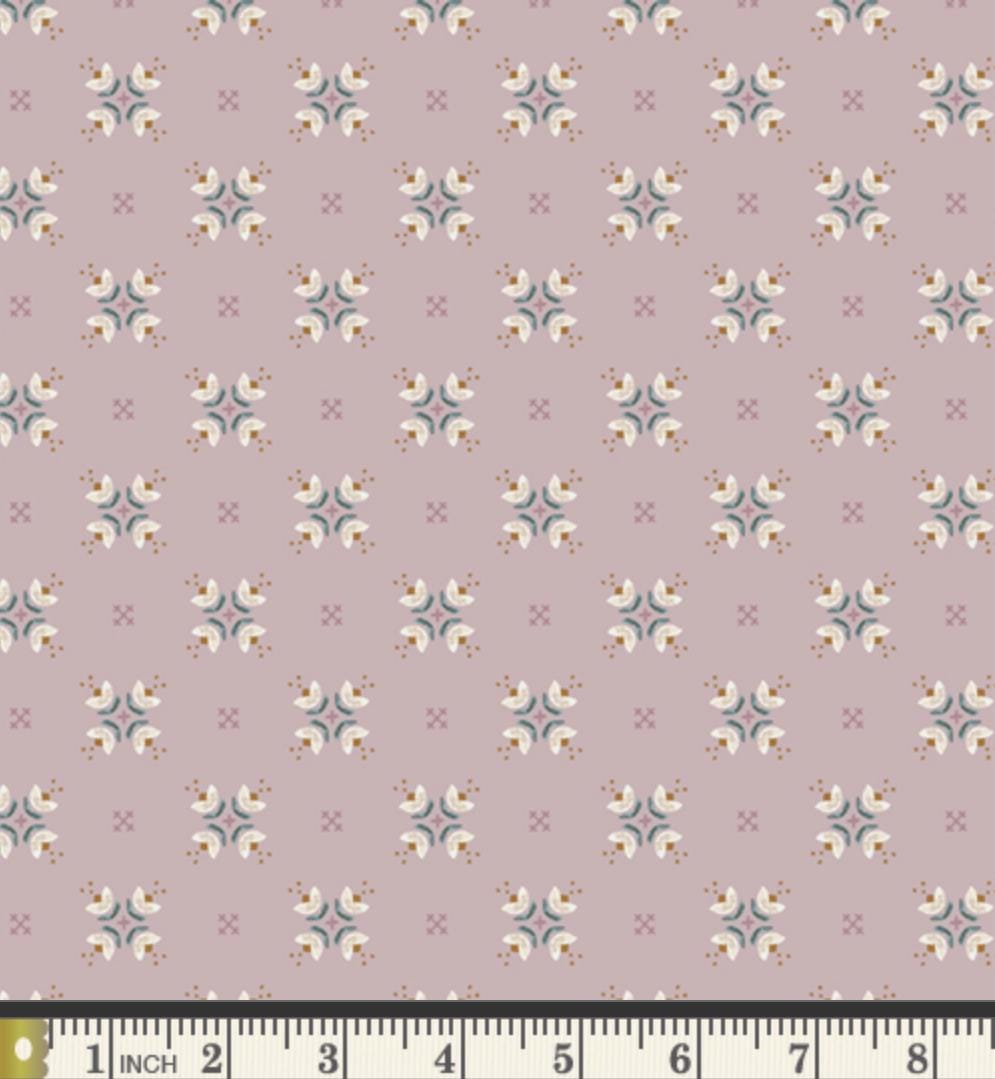 Tulip Twirl - Premium Quilting Cotton by Sewcial Bee Collective | GeoBloom Collection Fabric Yards