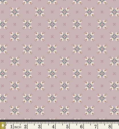Tulip Twirl - Premium Quilting Cotton by Sewcial Bee Collective | GeoBloom Collection Fabric Yards