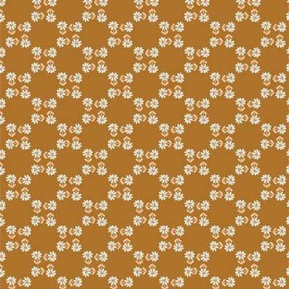 Happy Daisy - Premium Quilting Cotton by Sewcial Bee Collective | GeoBloom Collection Fabric Yards