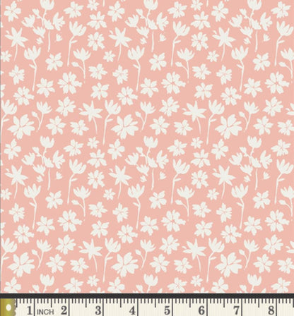 Sweet Impressions - Premium Quilting Cotton by Sewcial Bee Collective | GeoBloom Collection Fabric Yards