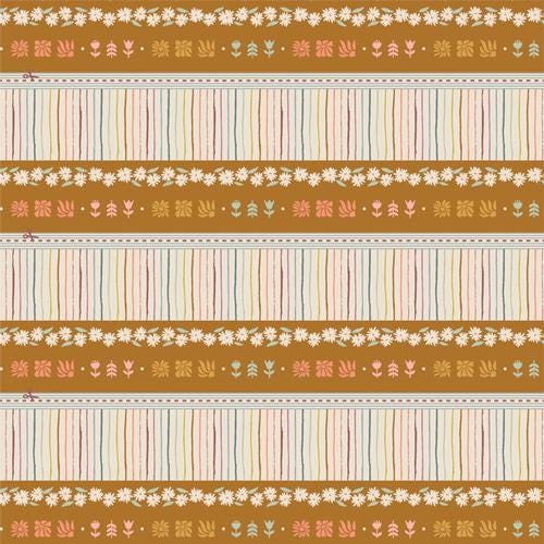Geobloom Bound - Premium Quilting Cotton by Sewcial Bee Collective | GeoBloom Collection Fabric Yards, Binding Fabric