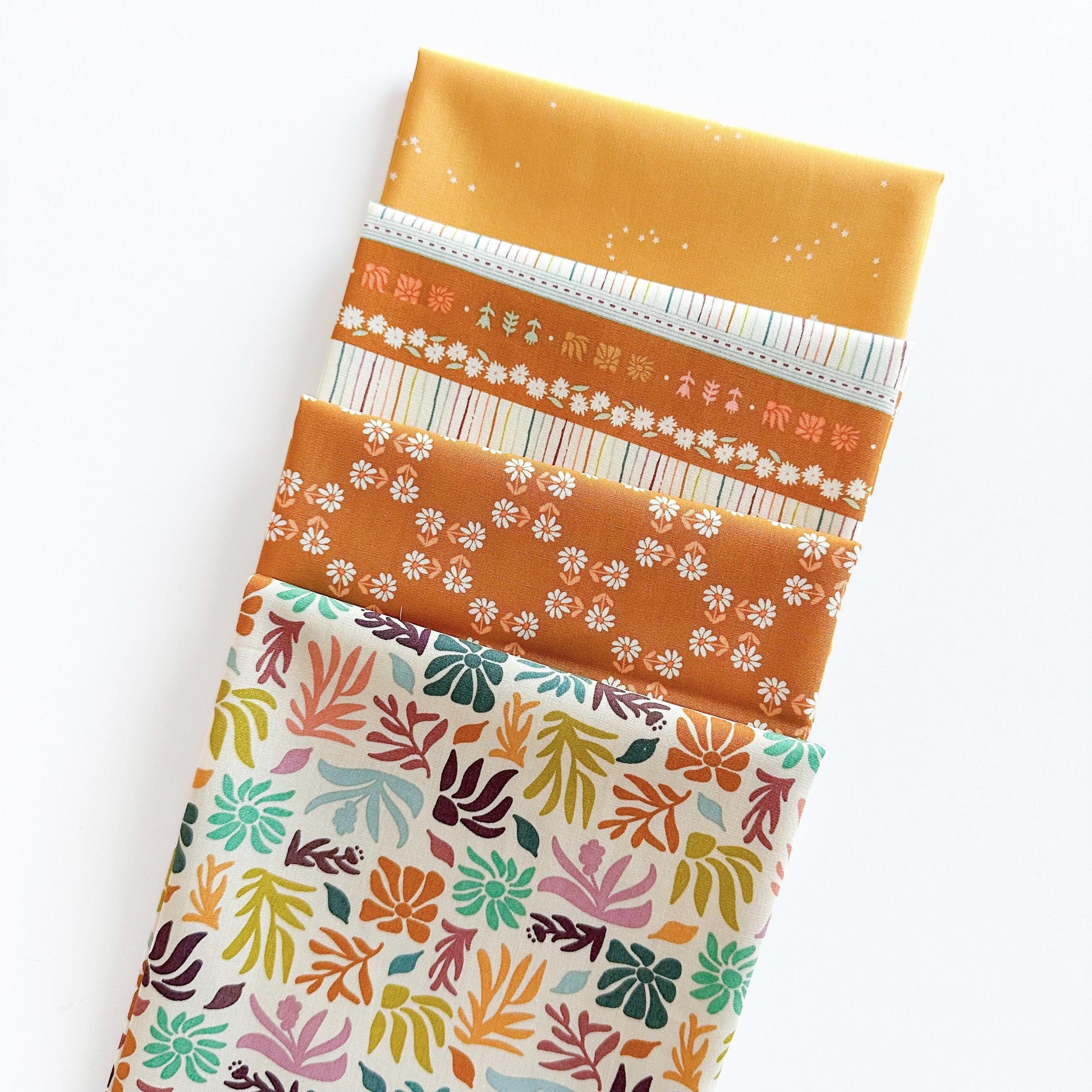GeoBloom Fabric Bundle – 26 Pc Quilting Cotton by Sewcial Bee Collective for Art Gallery Fabrics | Half Yard, Fat Quarter, Quarter Yard
