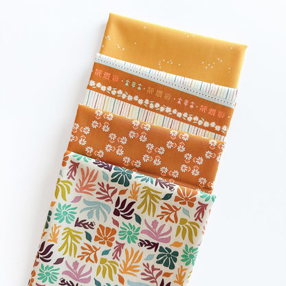 GeoBloom Fabric Bundle – 26 Pc Quilting Cotton by Sewcial Bee Collective for Art Gallery Fabrics | Half Yard, Fat Quarter, Quarter Yard