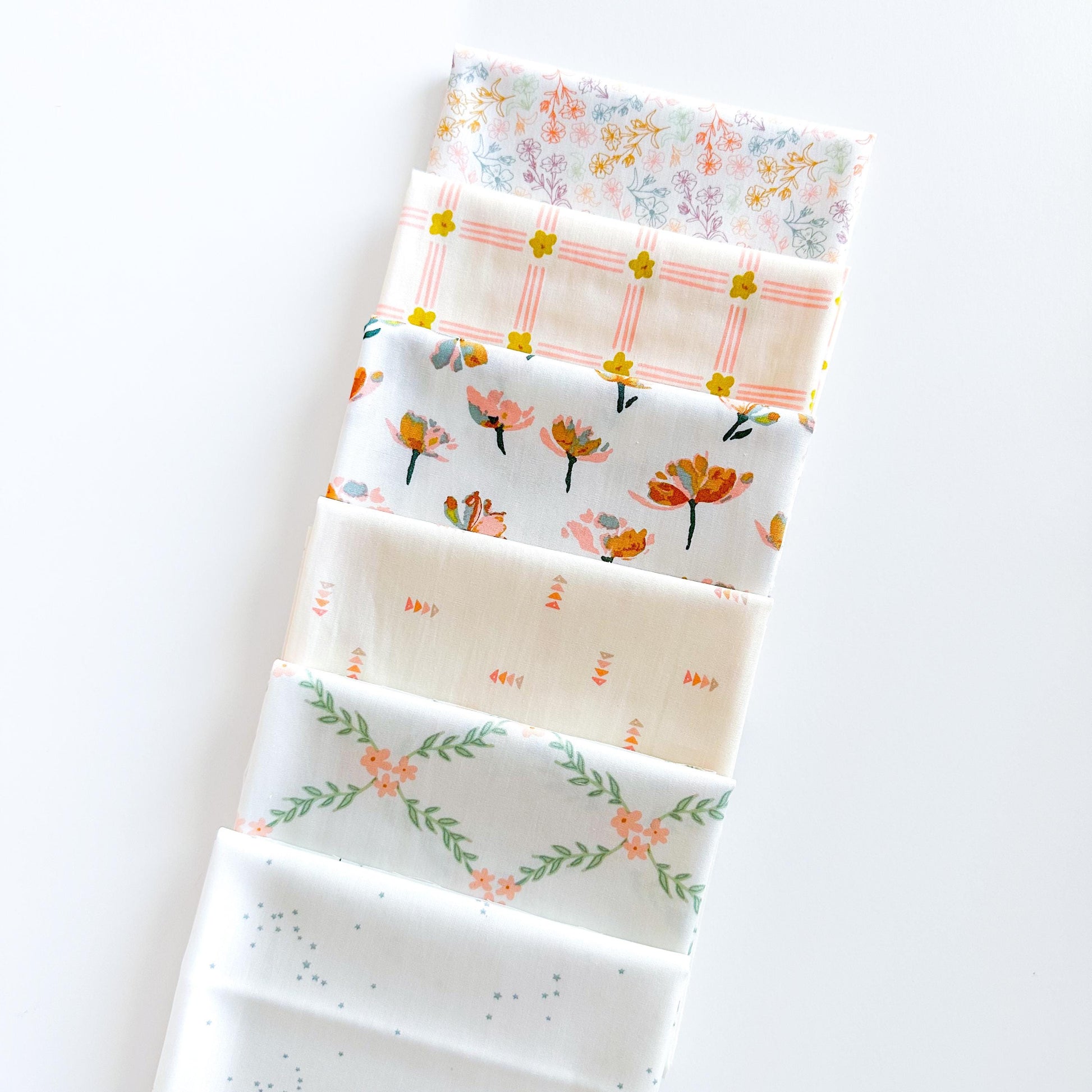 GeoBloom Fabric Bundle – 26 Pc Quilting Cotton by Sewcial Bee Collective for Art Gallery Fabrics | Half Yard, Fat Quarter, Quarter Yard