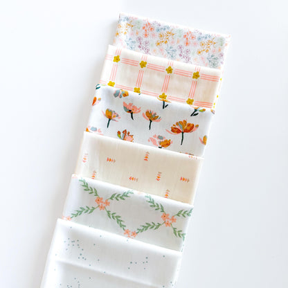 GeoBloom Fabric Bundle – 26 Pc Quilting Cotton by Sewcial Bee Collective for Art Gallery Fabrics | Half Yard, Fat Quarter, Quarter Yard