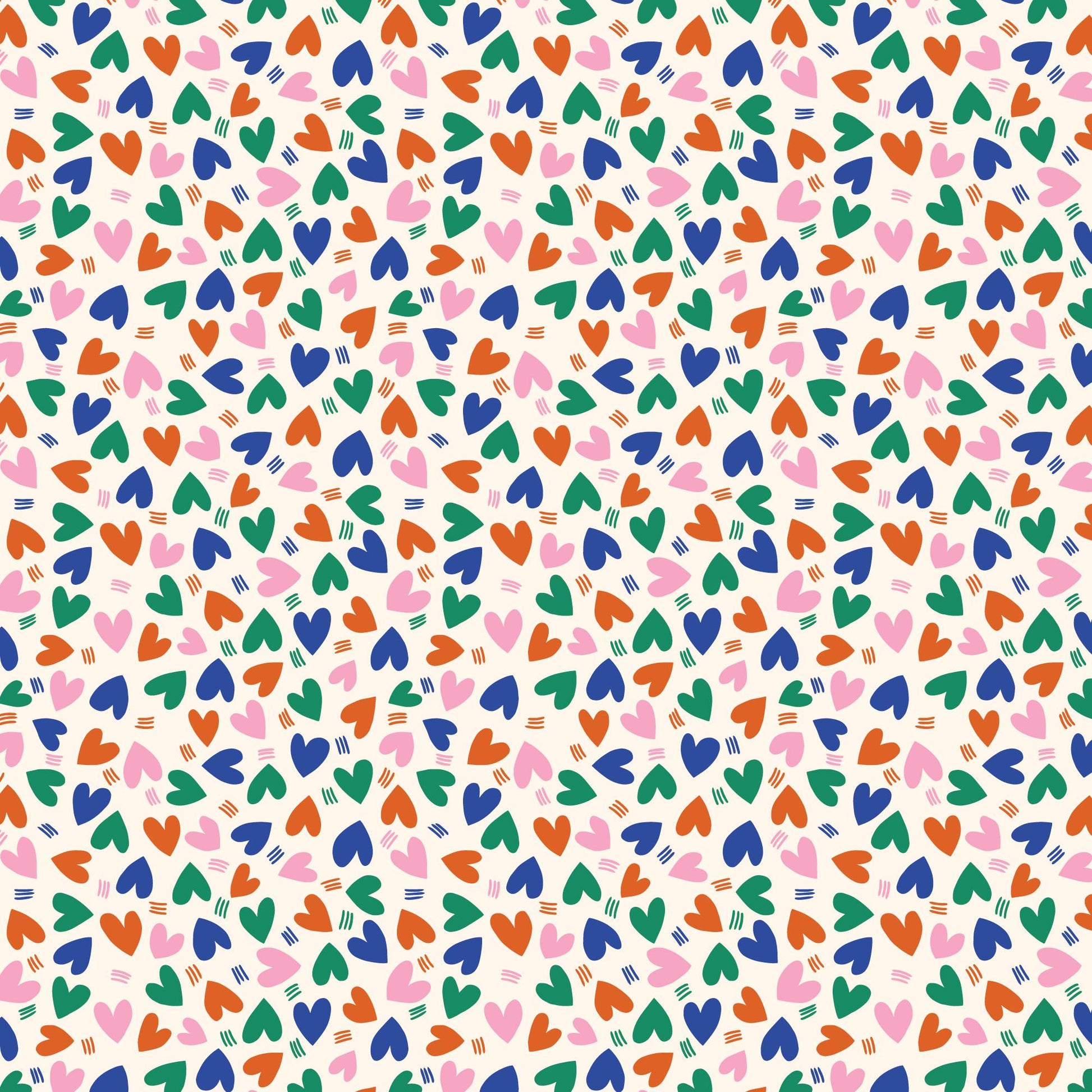 Garden Love, Fabric by the Yard, 100% Organic Cotton, By Claire Iglesias for Cloud9 Fabrics, Wild Garden Collection