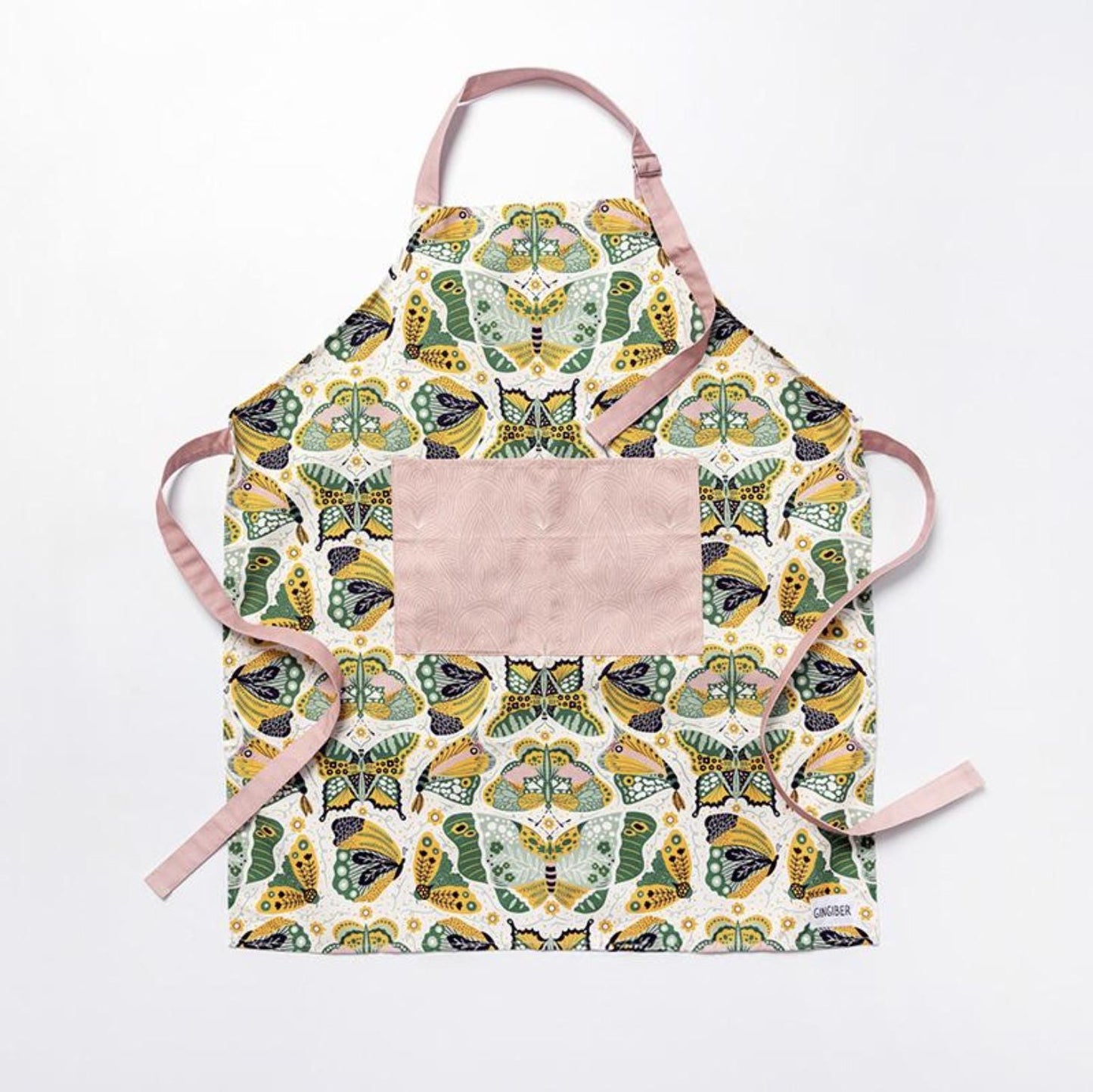 Apron – Night Butterfly | Night Owl Collection by Gingiber for Moda Fabrics (Cotton)