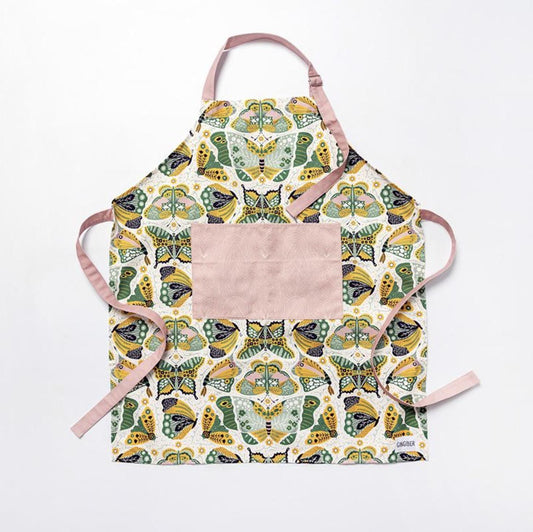 Apron – Night Butterfly | Night Owl Collection by Gingiber for Moda Fabrics (Cotton)