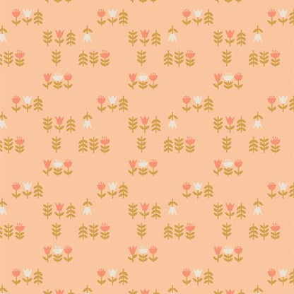 Petal Drift - Premium Quilting Cotton by Sewcial Bee Collective | GeoBloom Collection Fabric Yards