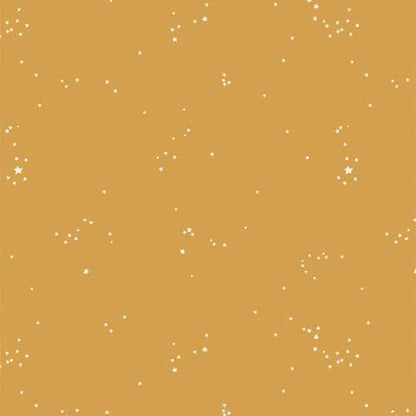 Glowdust Golden - Premium Quilting Cotton by Sewcial Bee Collective | GeoBloom Collection Fabric Yards