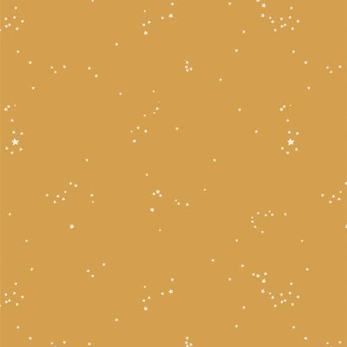 Glowdust Golden - Premium Quilting Cotton by Sewcial Bee Collective | GeoBloom Collection Fabric Yards