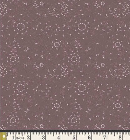 Swirling Leaves - Premium Quilting Cotton by Sewcial Bee Collective | GeoBloom Collection Fabric Yards