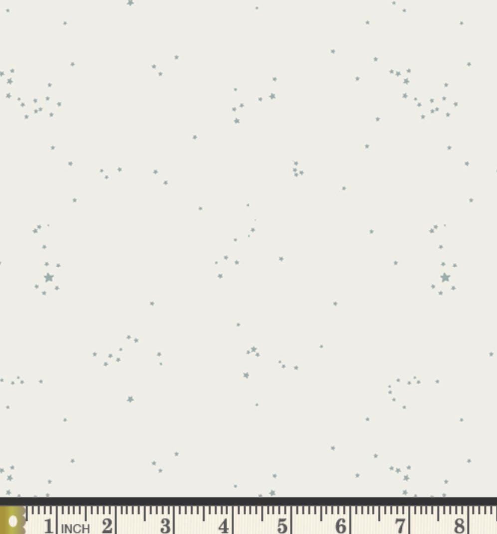 Glowdust Snow - Premium Quilting Cotton by Sewcial Bee Collective | GeoBloom Collection Fabric Yards