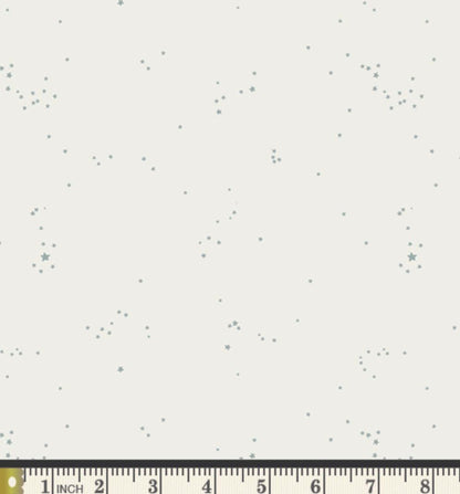 Glowdust Snow - Premium Quilting Cotton by Sewcial Bee Collective | GeoBloom Collection Fabric Yards