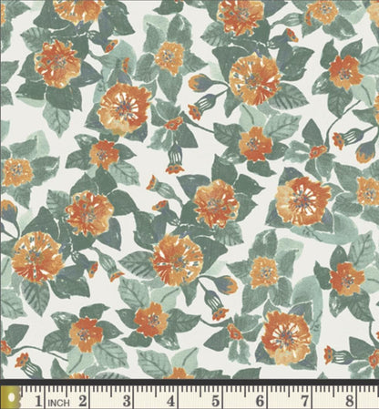 Casa Vicens Gold from Barcelona Collection designed by Katarina Roccella, Art Gallery Fabrics 100% Cotton by the yard