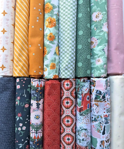 Gaudi's Garden from Barcelona Collection designed by Katarina Roccella, Art Gallery Fabrics 100% Cotton by the yard