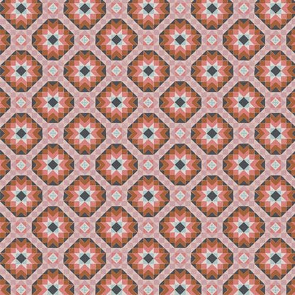 La Rambla Tiles from Barcelona Collection designed by Katarina Roccella, Art Gallery Fabrics 100% Cotton by the yard